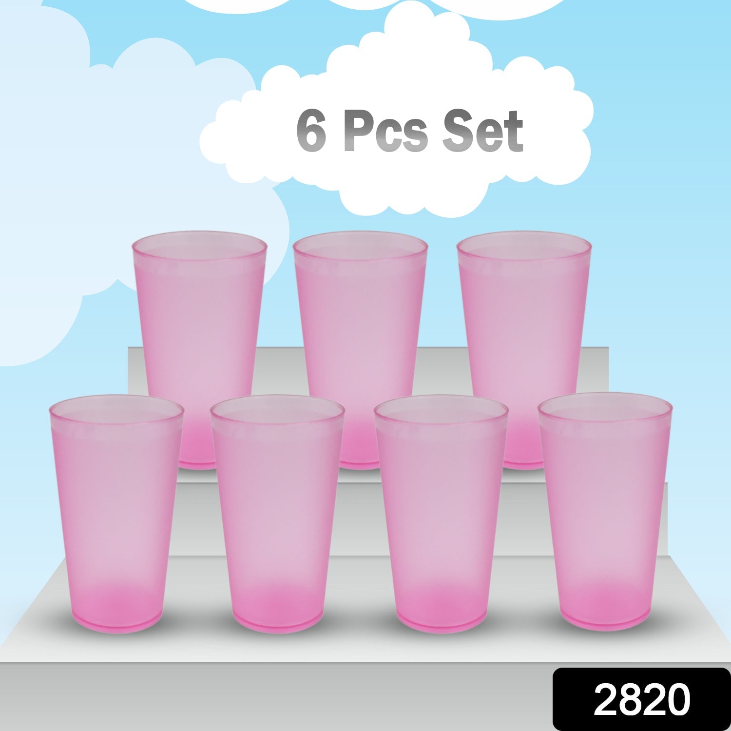 Unbreakable Plastic Drinkware Set