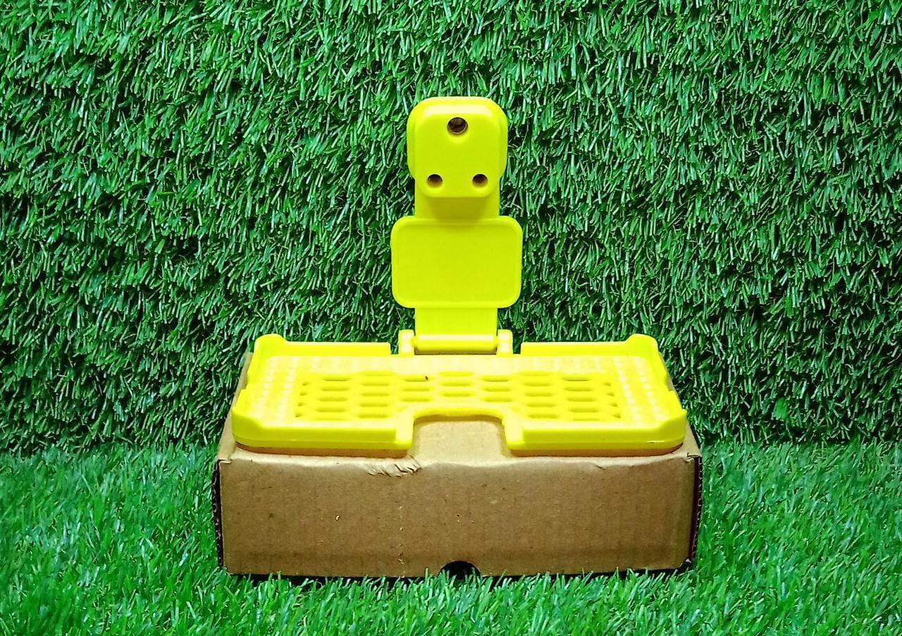 Wall Holder Stand for Mobile Charging – Yellow