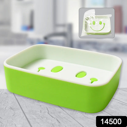 Cute Smiley Face Travel Soap Container