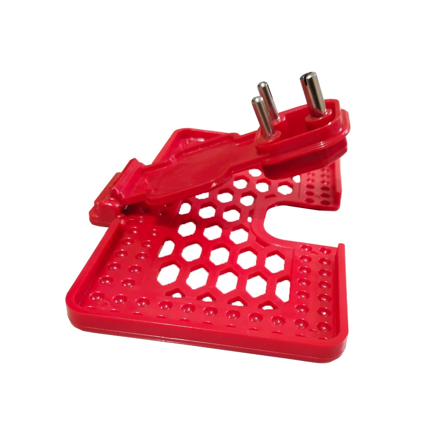 Wall Holder Stand for Mobile Charging – Red