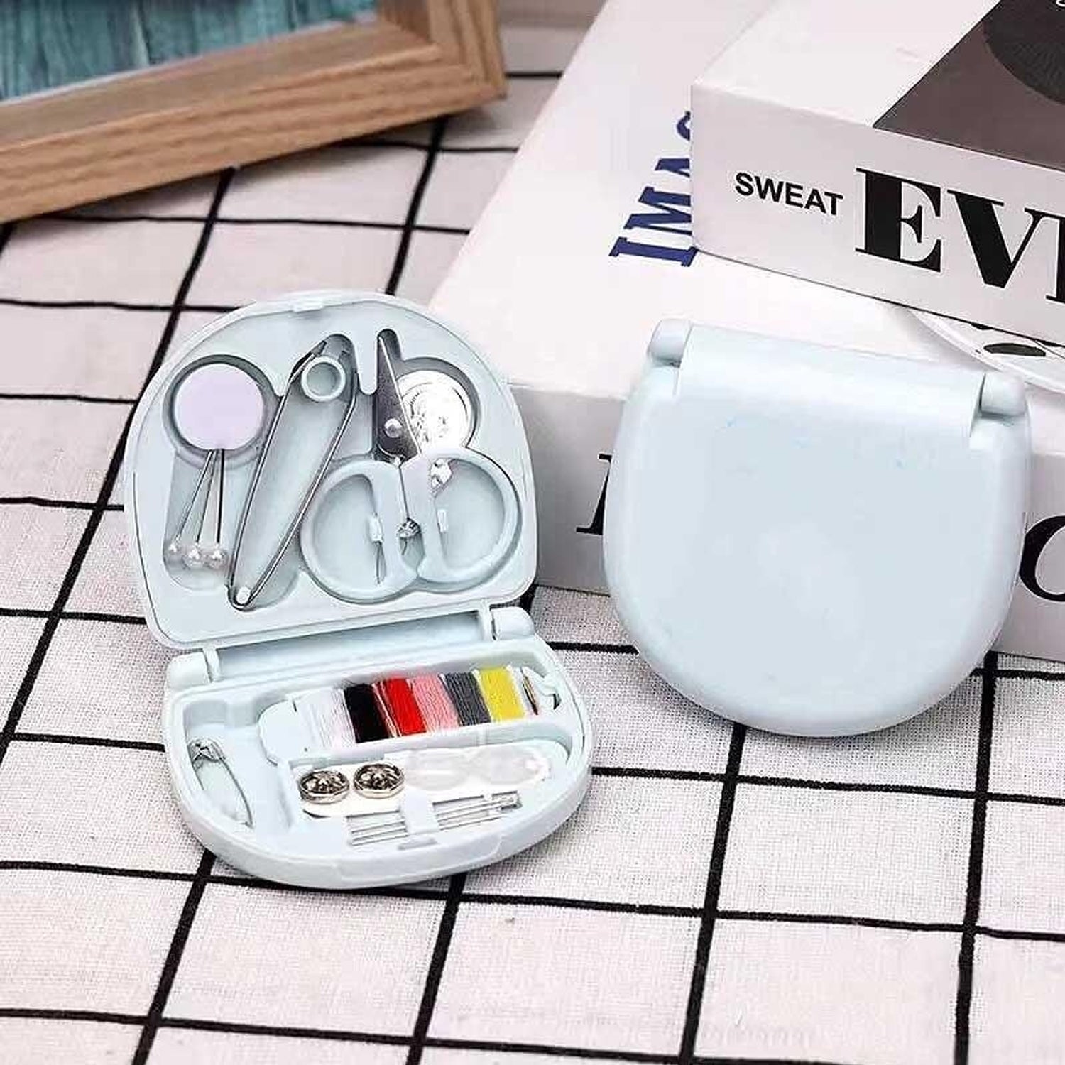 Portable Plastic Sewing Kit