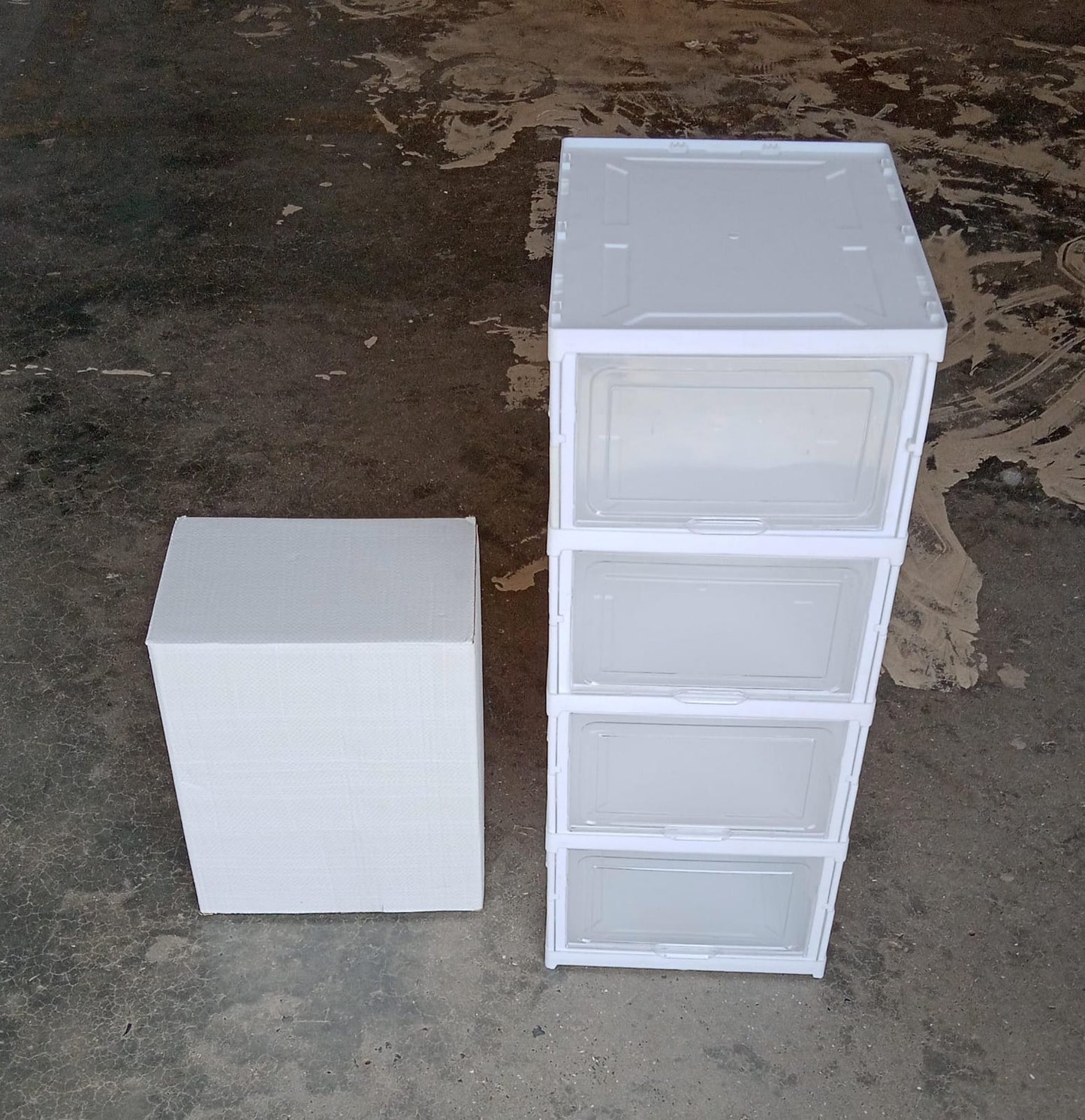 Stackable Modular Storage Cart