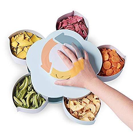 Rotating Snack Serving Tray