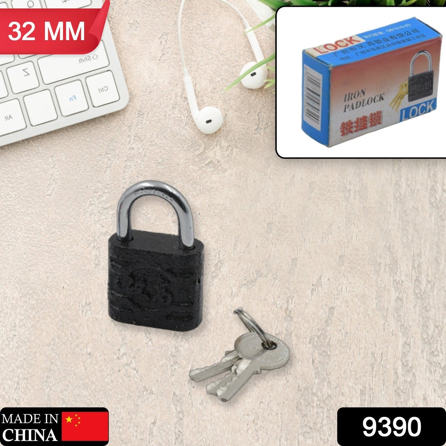 Heavy Iron Padlock