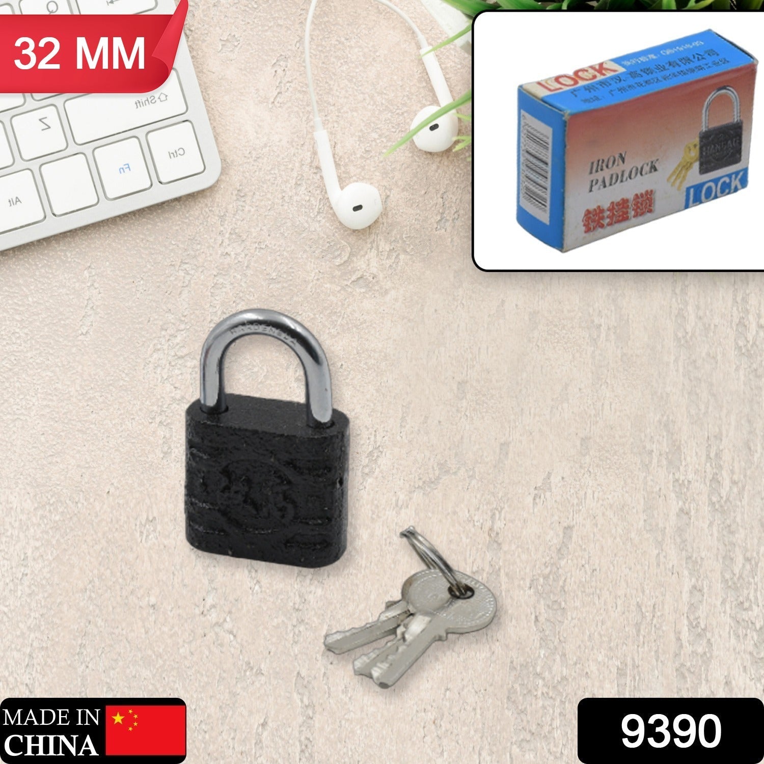 Heavy Iron Padlock