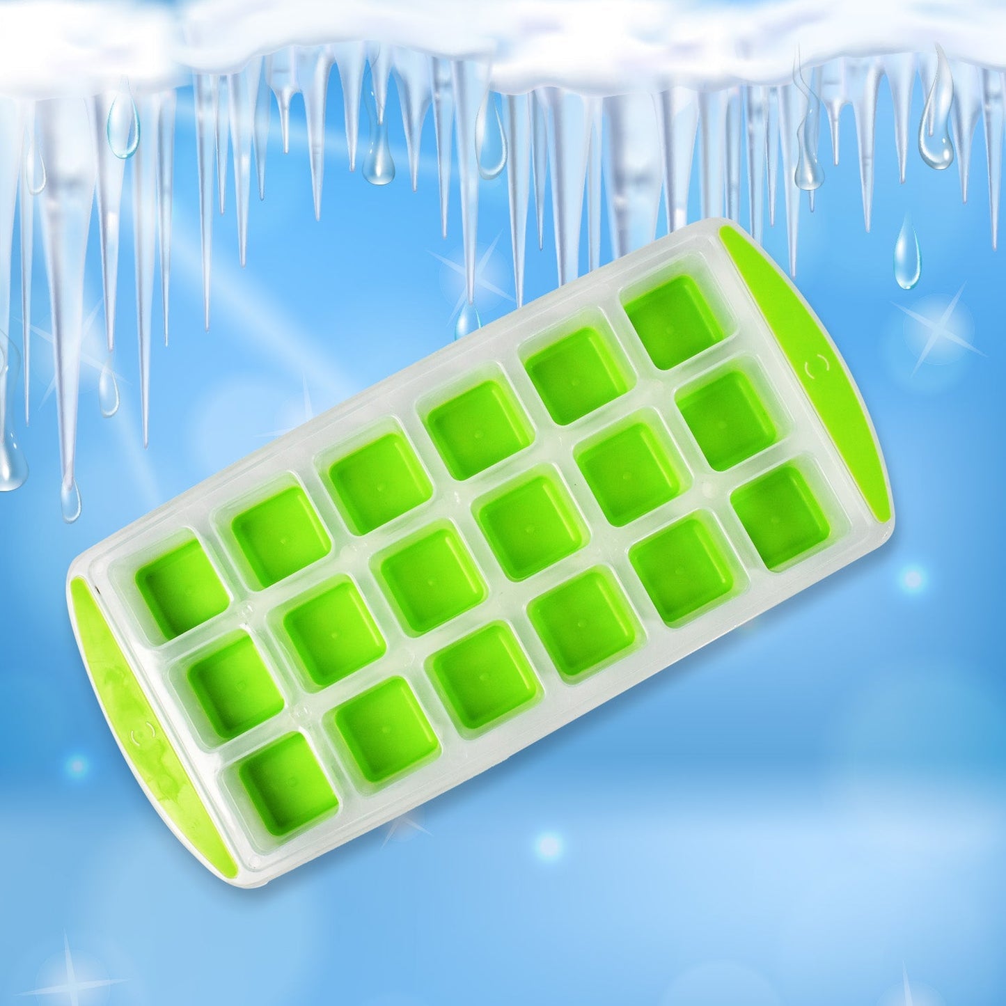 Pop-Up Silicone Ice Tray