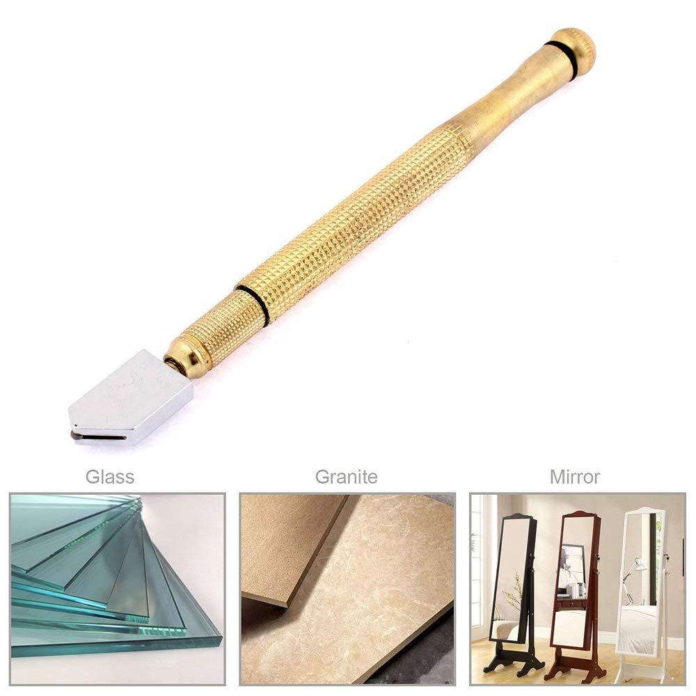 Gold Metal Glass Cutter