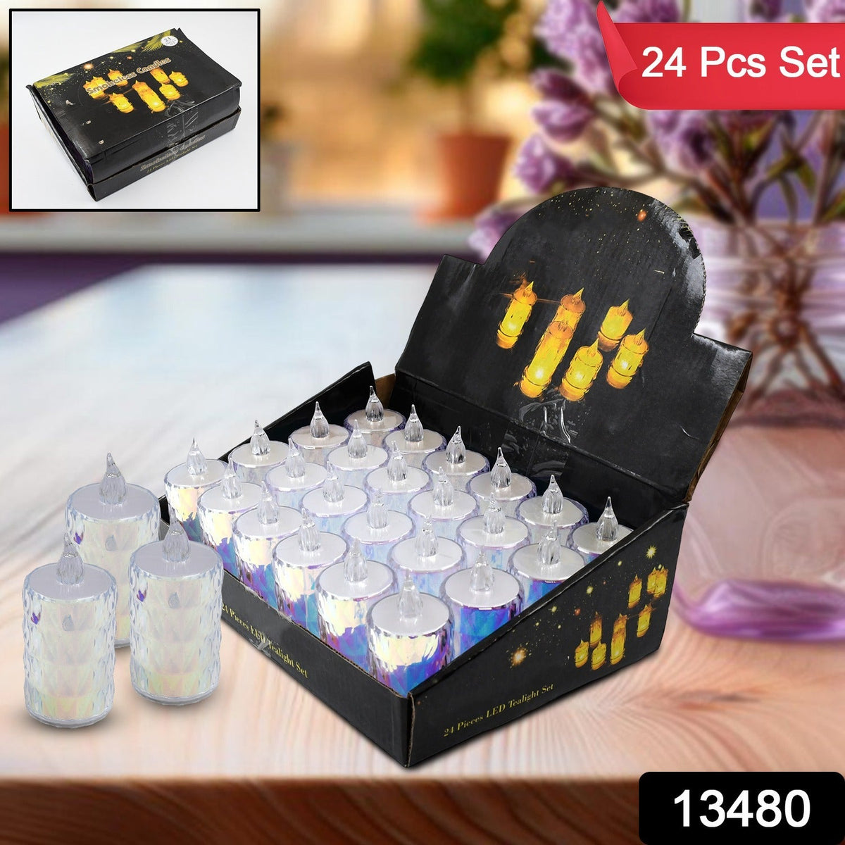Flickering Flameless Tea Lights