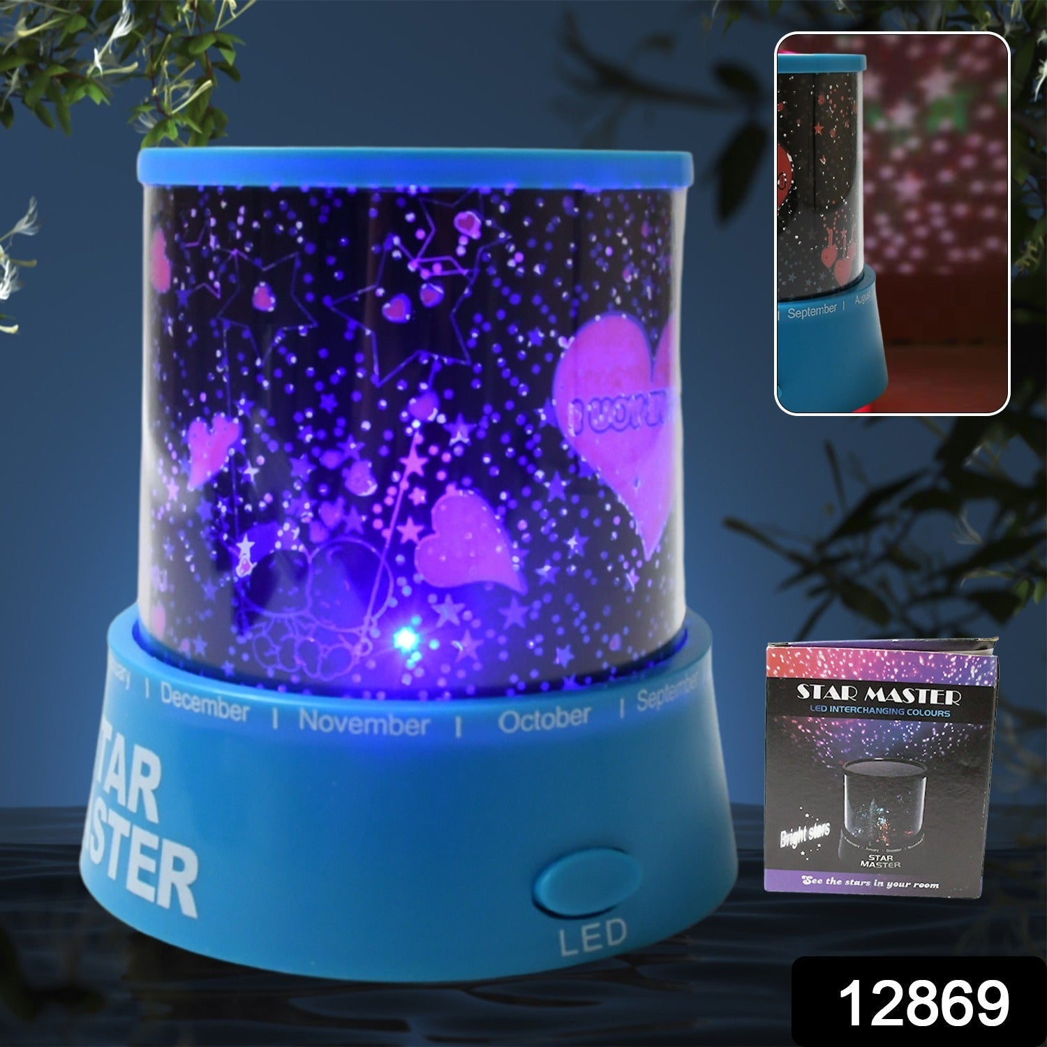 LED Projector Night Light