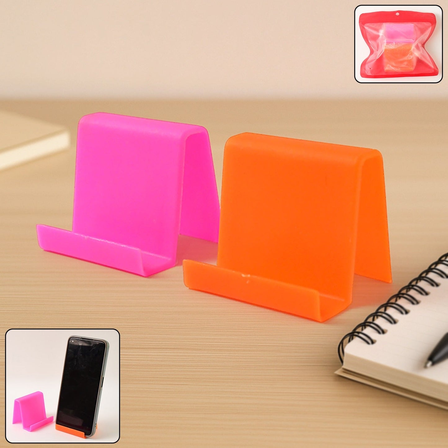 Angled Plastic Phone Stand