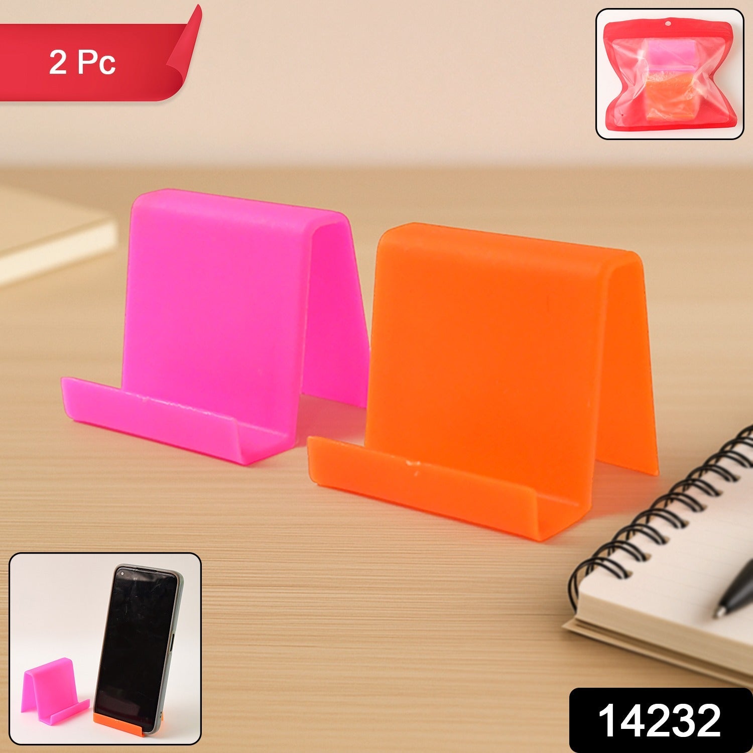 Angled Plastic Phone Stand