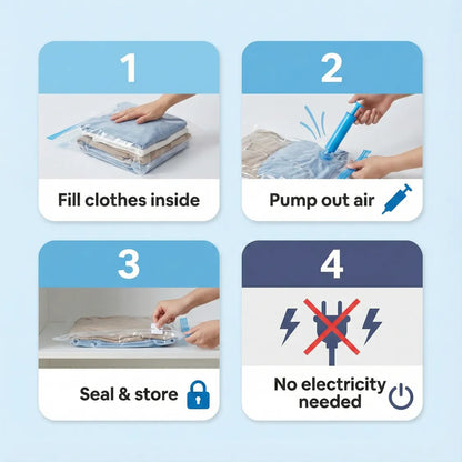 Vacuum Storage Bags Set