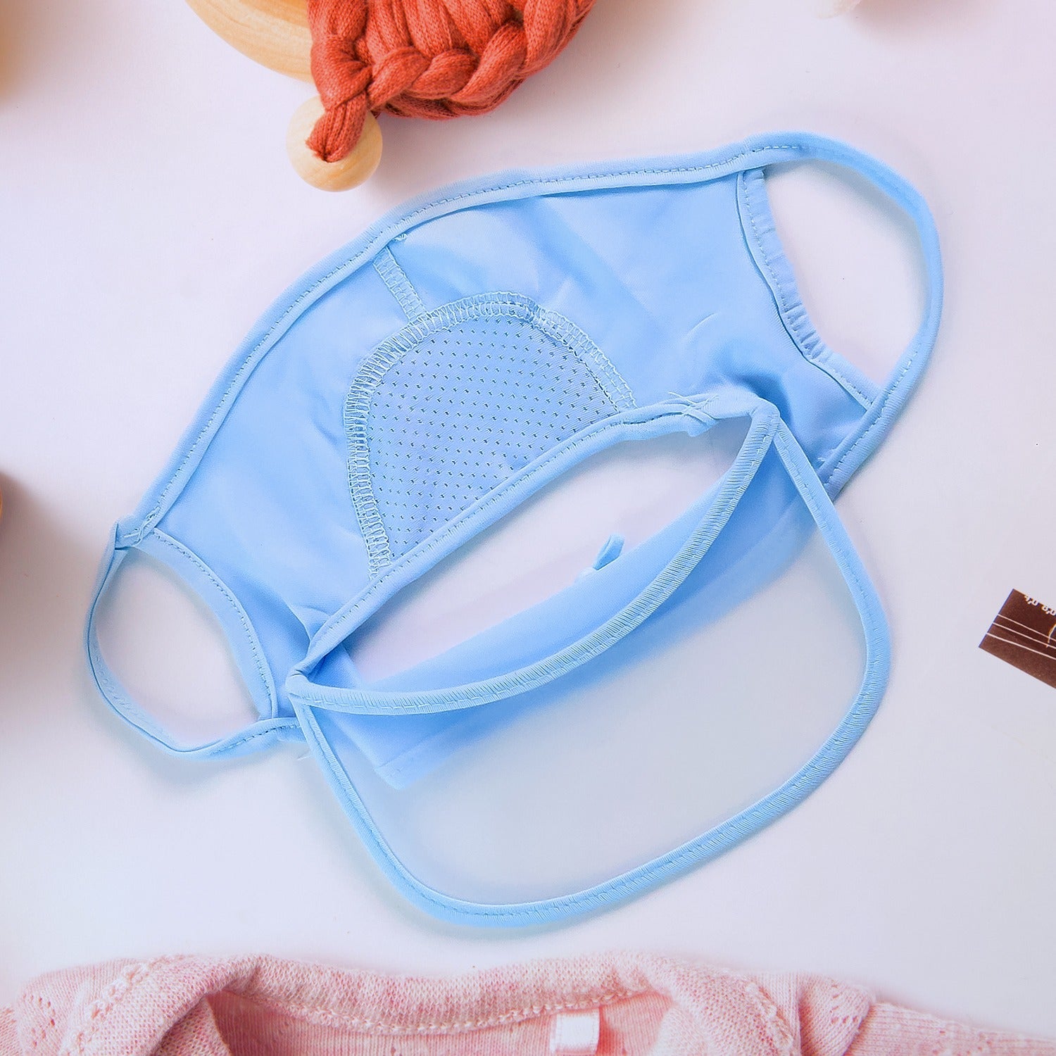 Uv Protection Cap With Built-in Mask