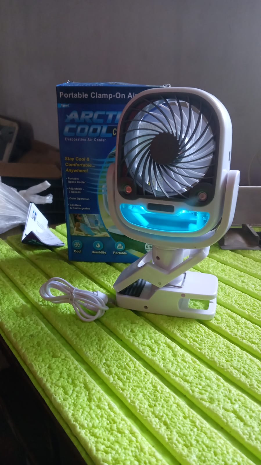 Portable Clamp Air Cooler Fan