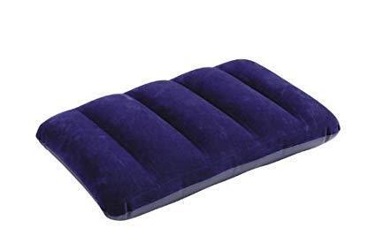 Inflatable Velvet Travel Pillow