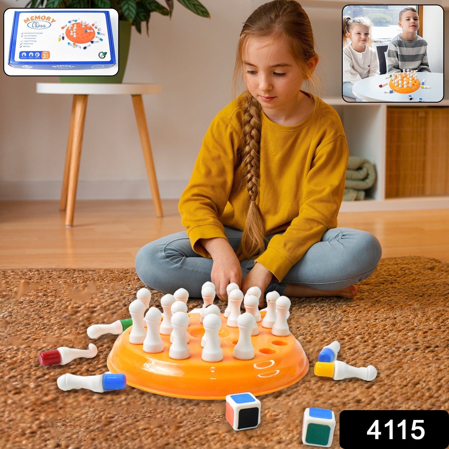 Brain Teaser Memory Chess Game