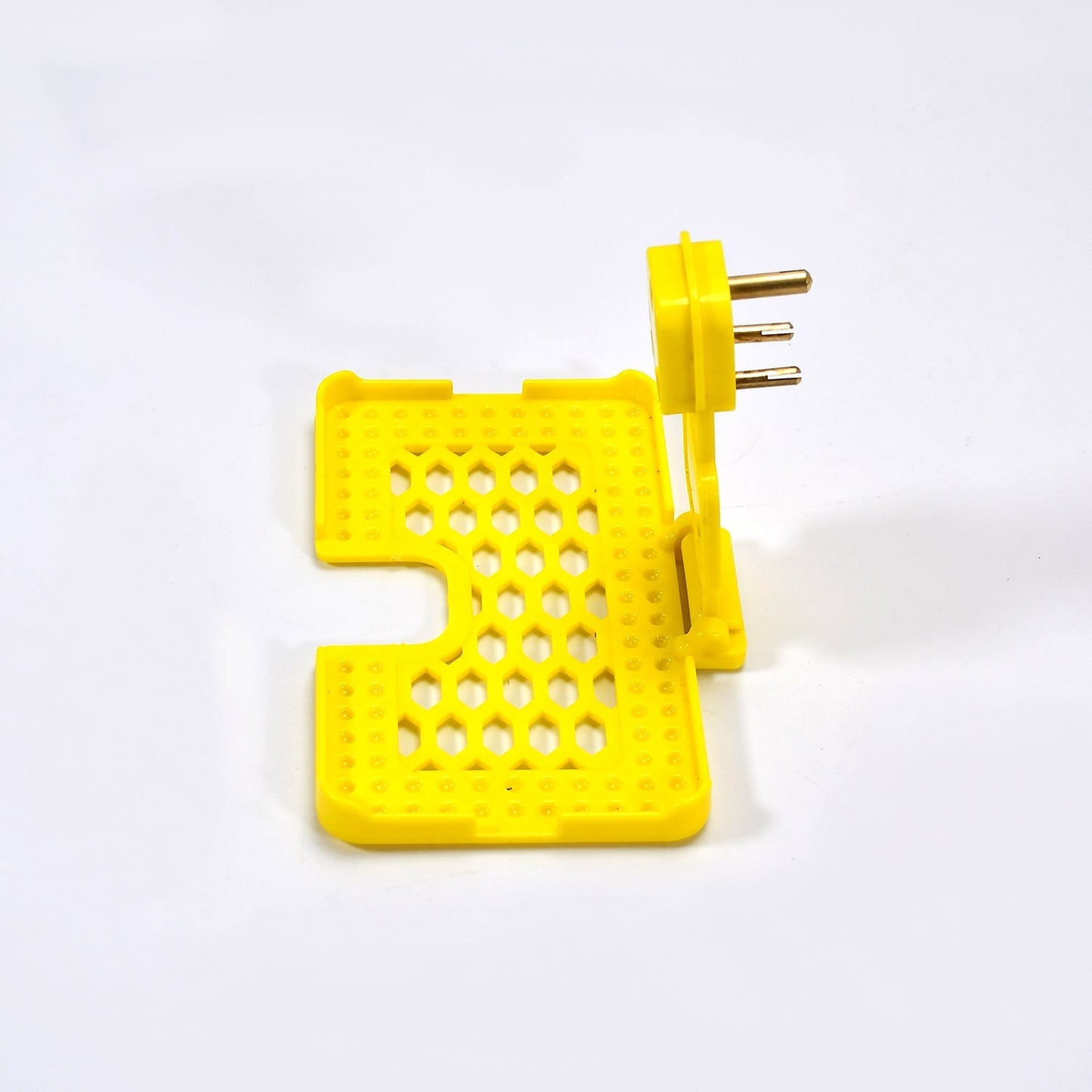 Wall Holder Stand for Mobile Charging – Yellow