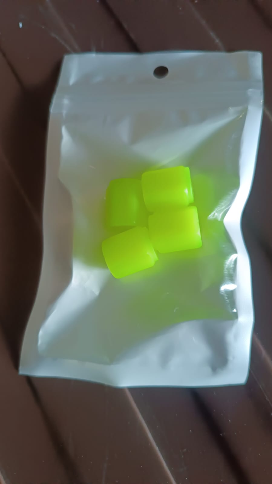 Glow-in-the-Dark Tire Valve Caps
