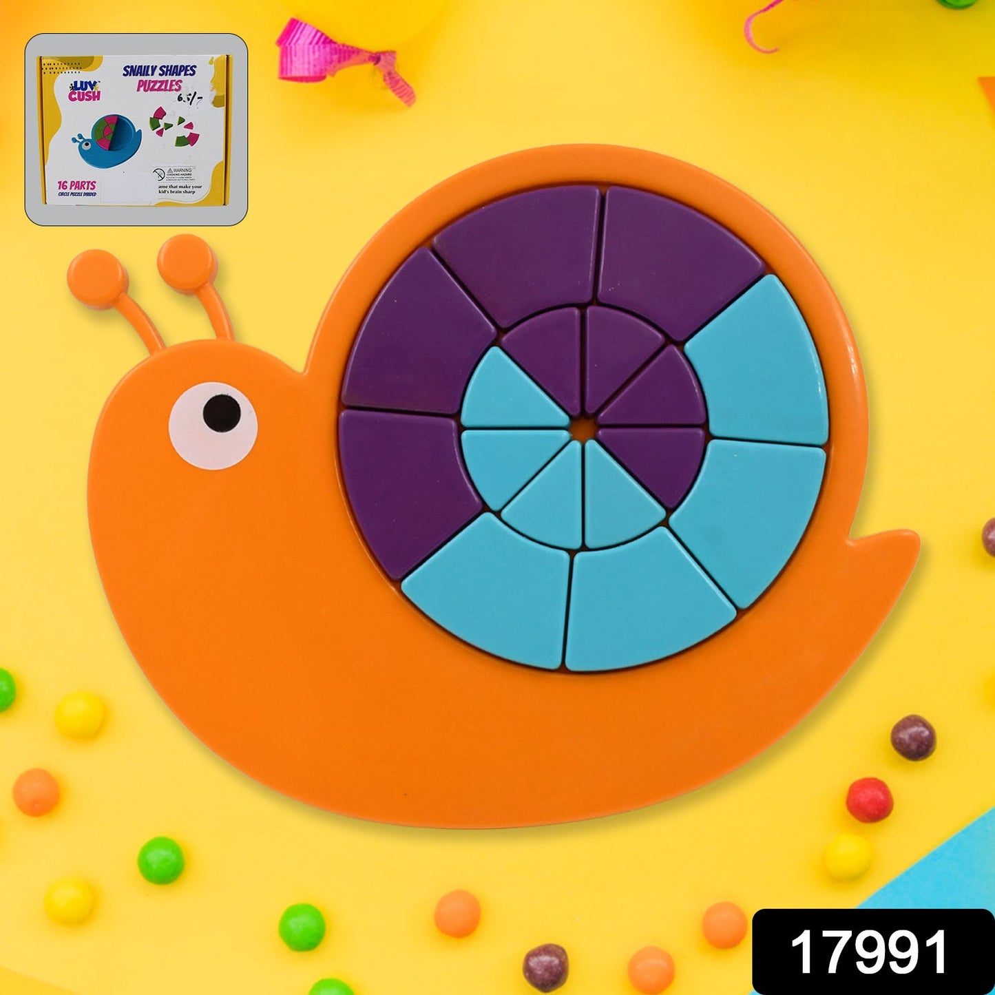 Snail Puzzle Kids Toy