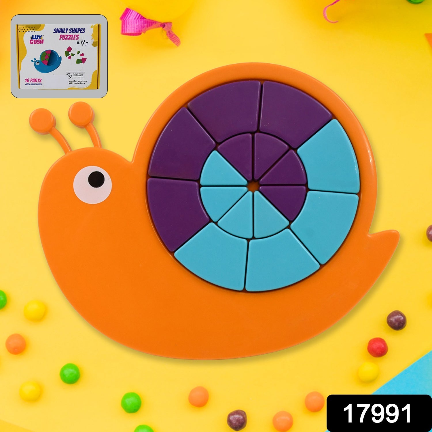 Snail Puzzle Kids Toy