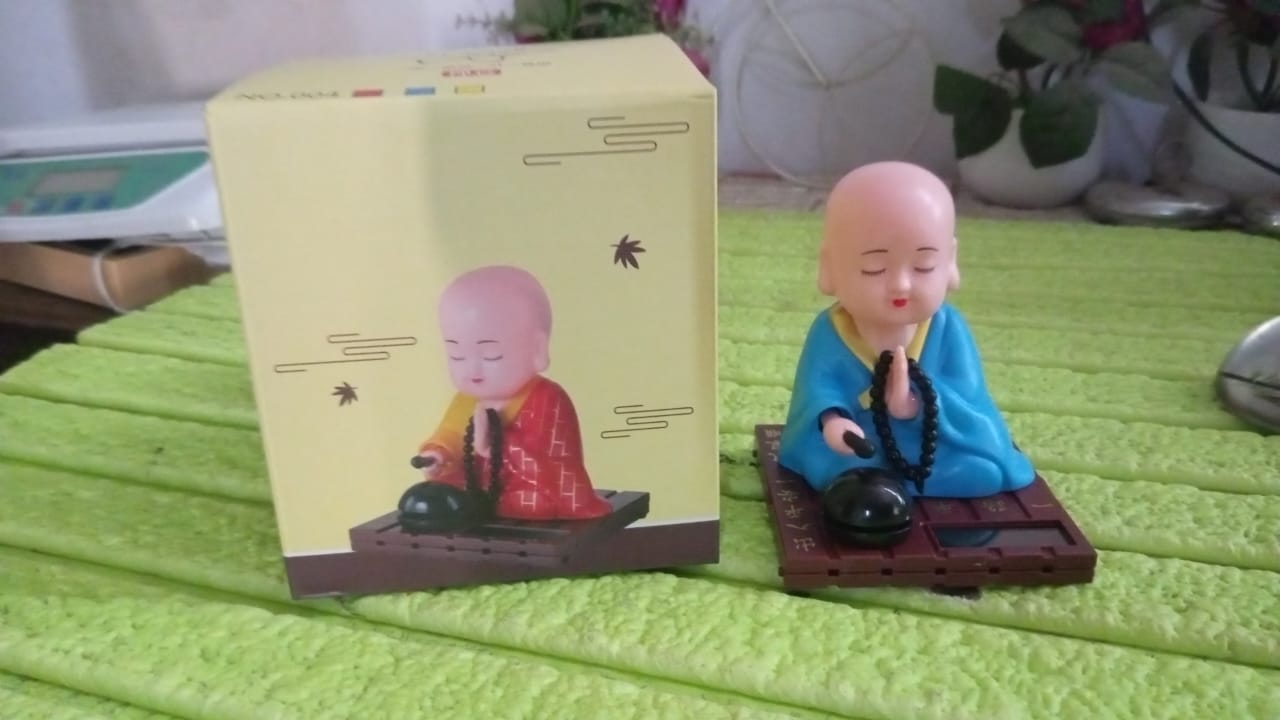 Solar Buddha Statue