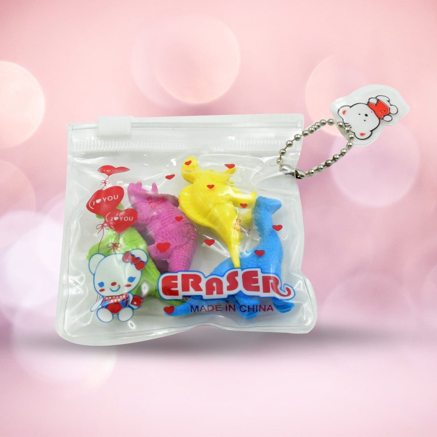 Dinosaur Puzzle Erasers