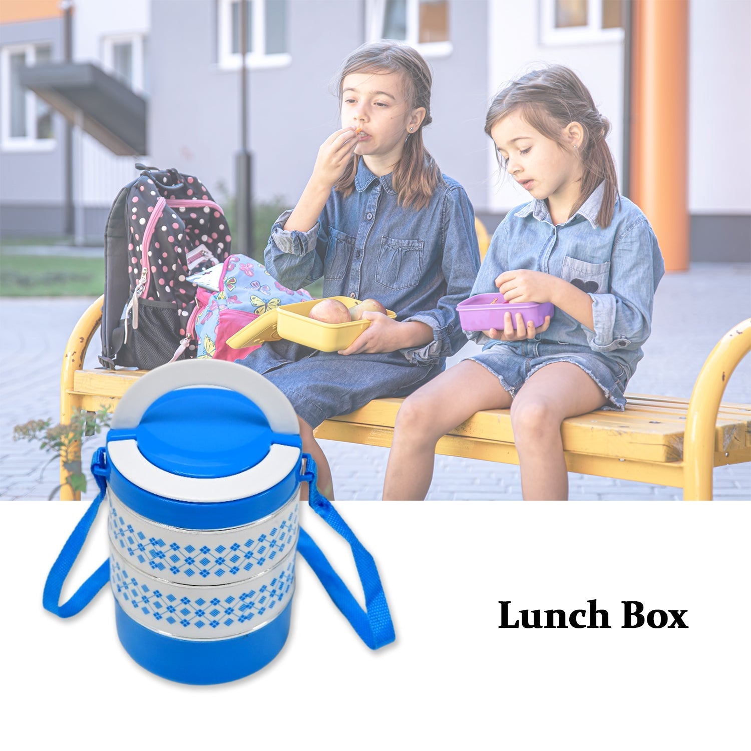 3 Layer Adjustable Tiffin Set