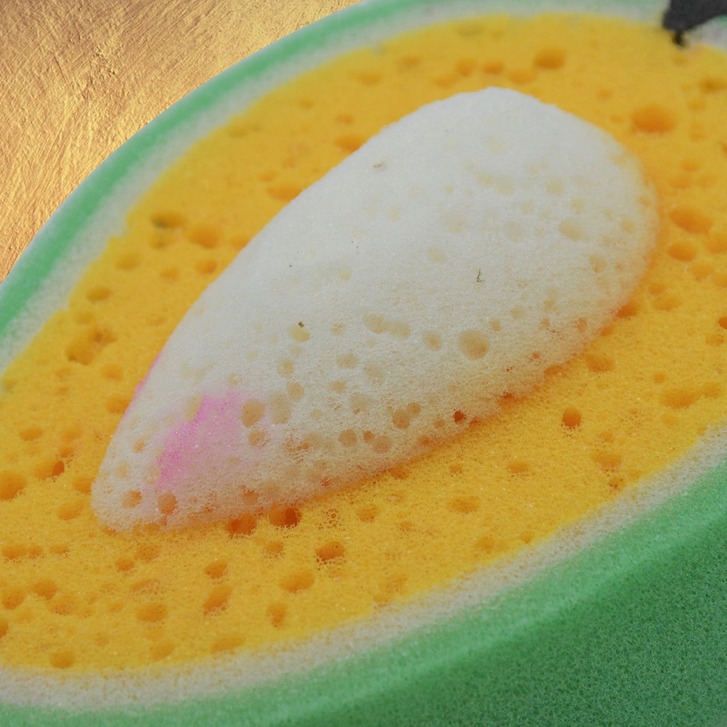 Mango Shape Sponge Dish Washing