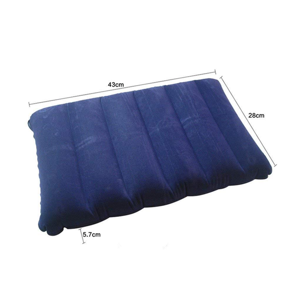 Inflatable Velvet Travel Pillow