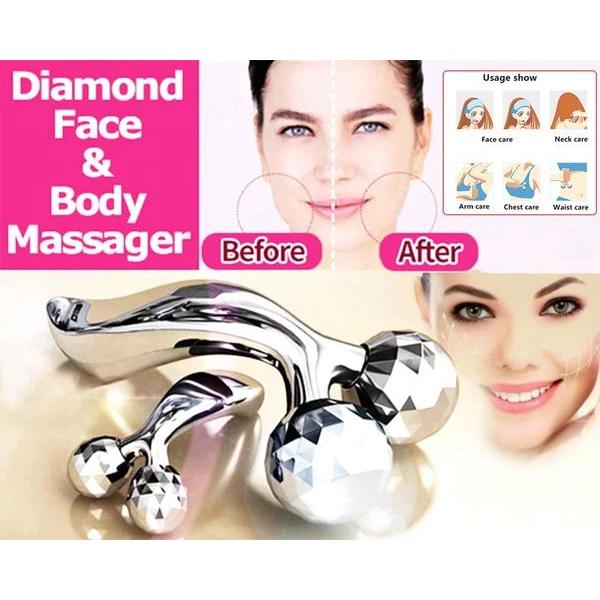 Solar-Powered Facial Massager