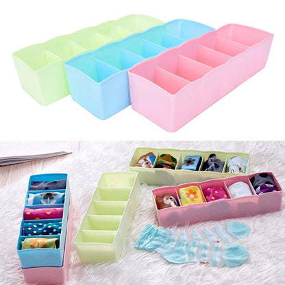 5-Compartment Drawer Organizer