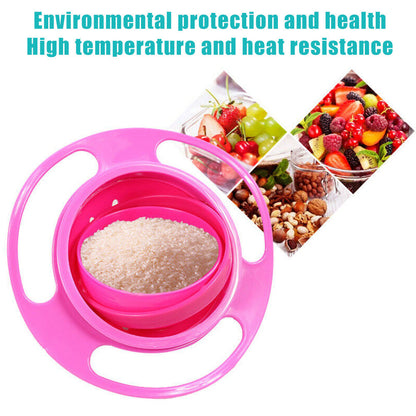 360° Anti-Spill Toddler Bowl
