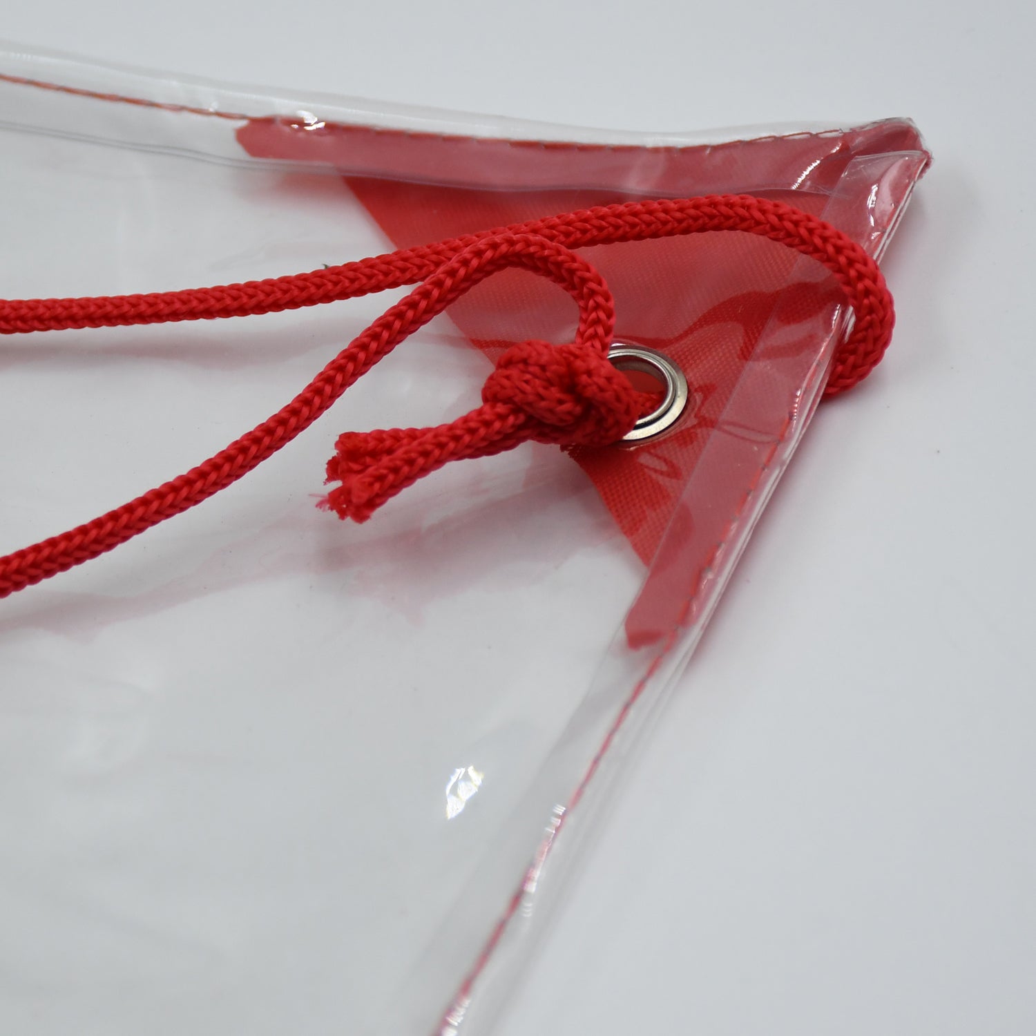 Clear Waterproof Drawstring Bag