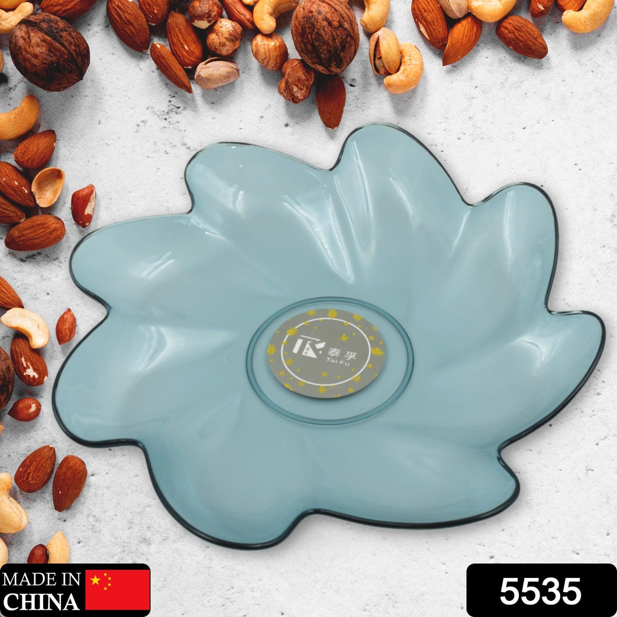 Flower Shape Snack Plate