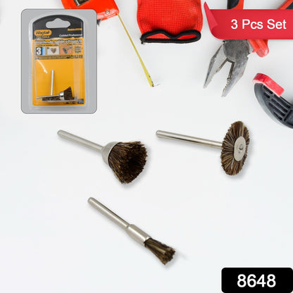 Brass Wire Brush Set