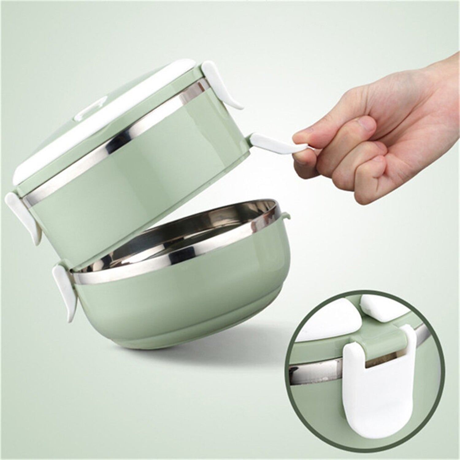 Multi Layer Stainless Steel Hot Lunch Box