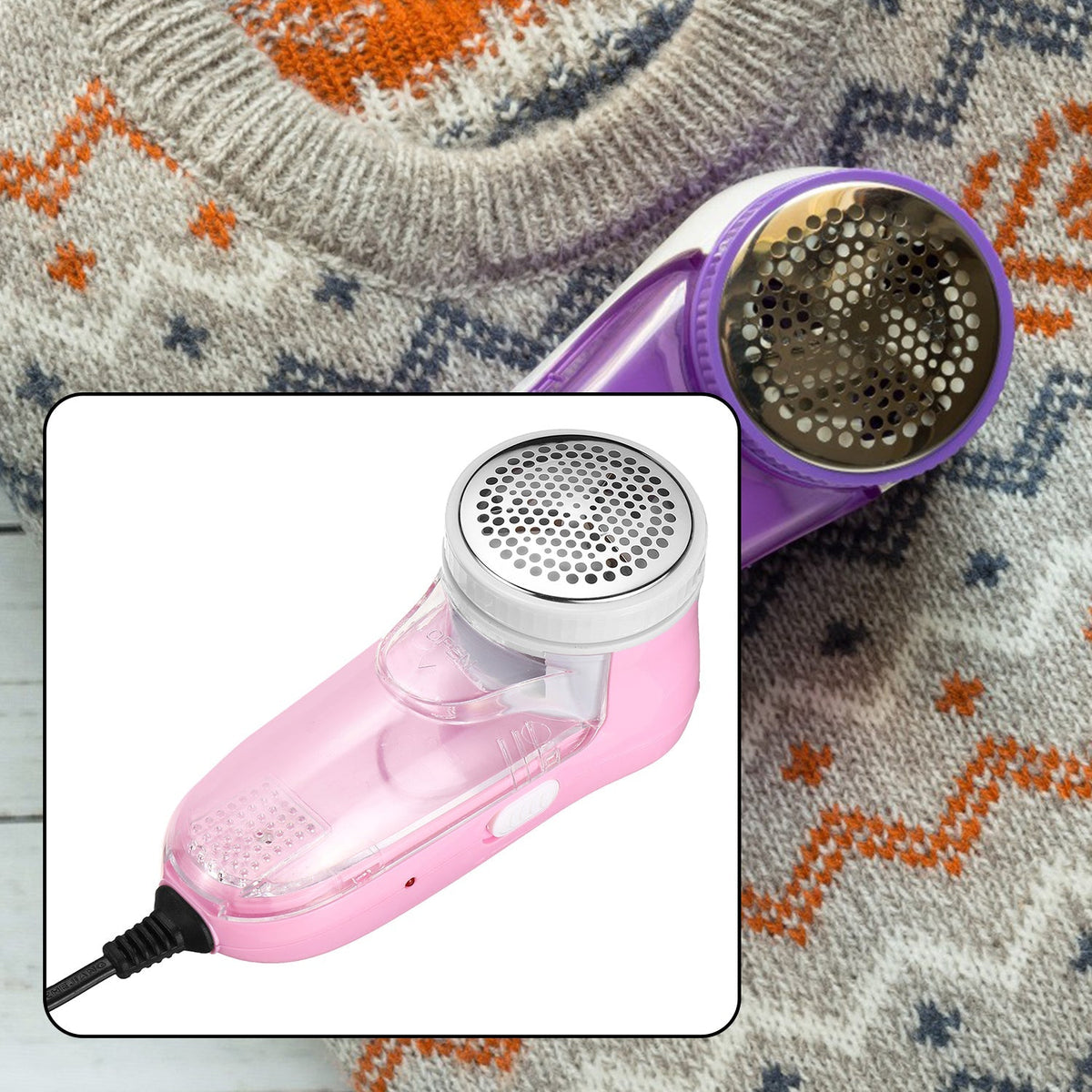 Corded Fabric Lint Remover