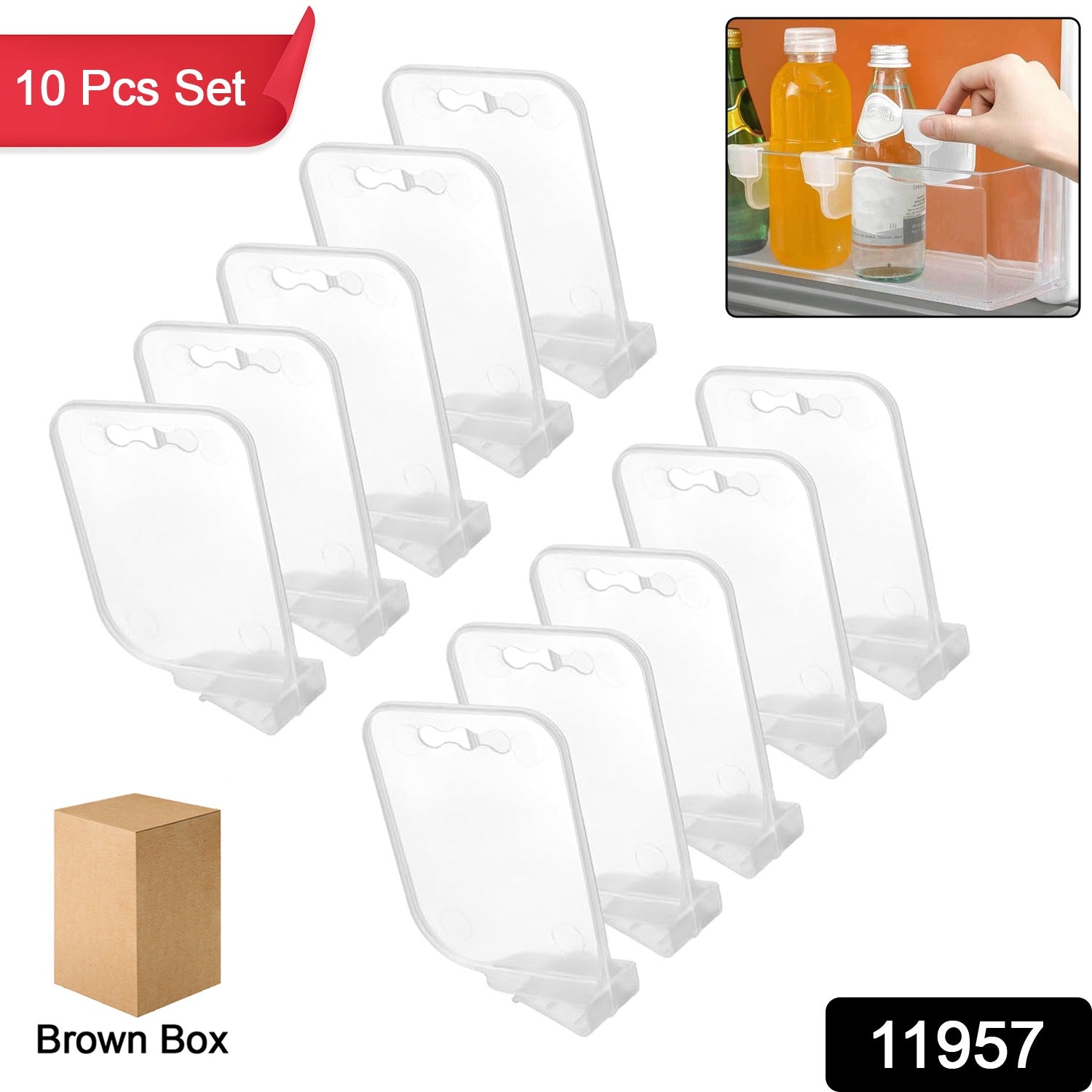 Space-Saving Fridge Dividers