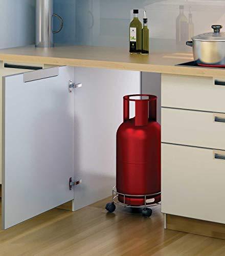 Stainless Steel Cylinder Trolley