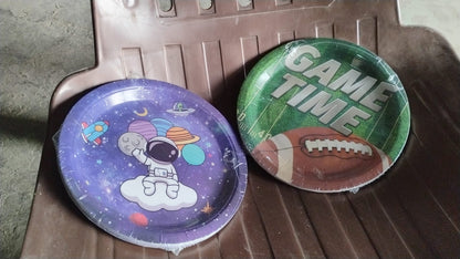 Birthday Paper Plates Set