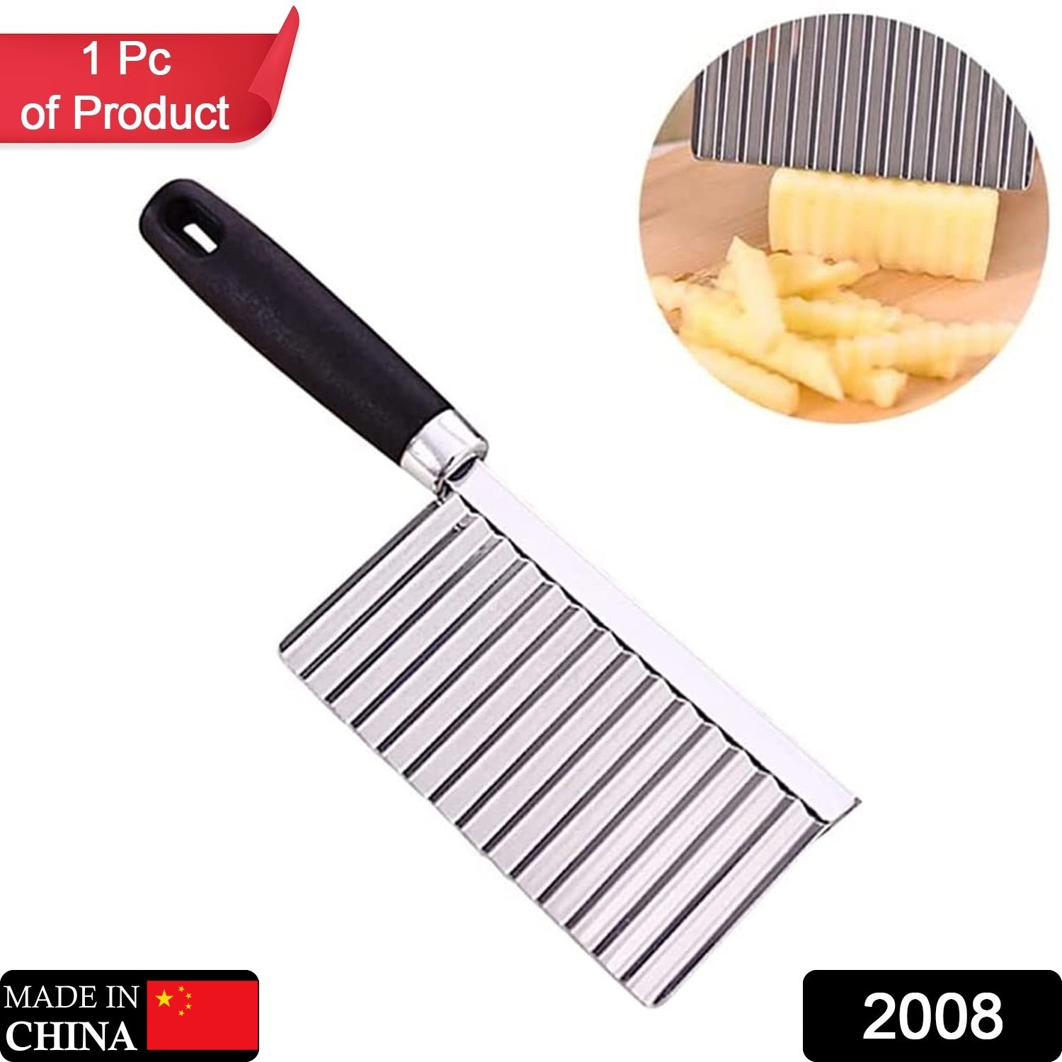 Stainless Steel Crinkle Cutter