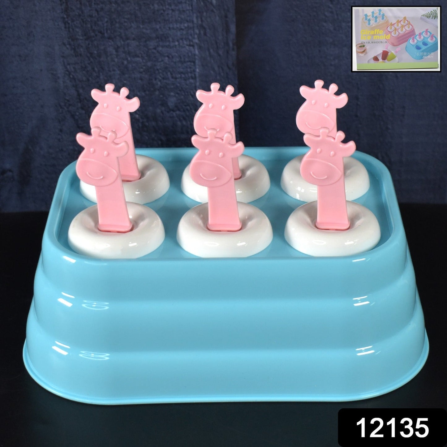 Giraffe Shape Popsicle Molds
