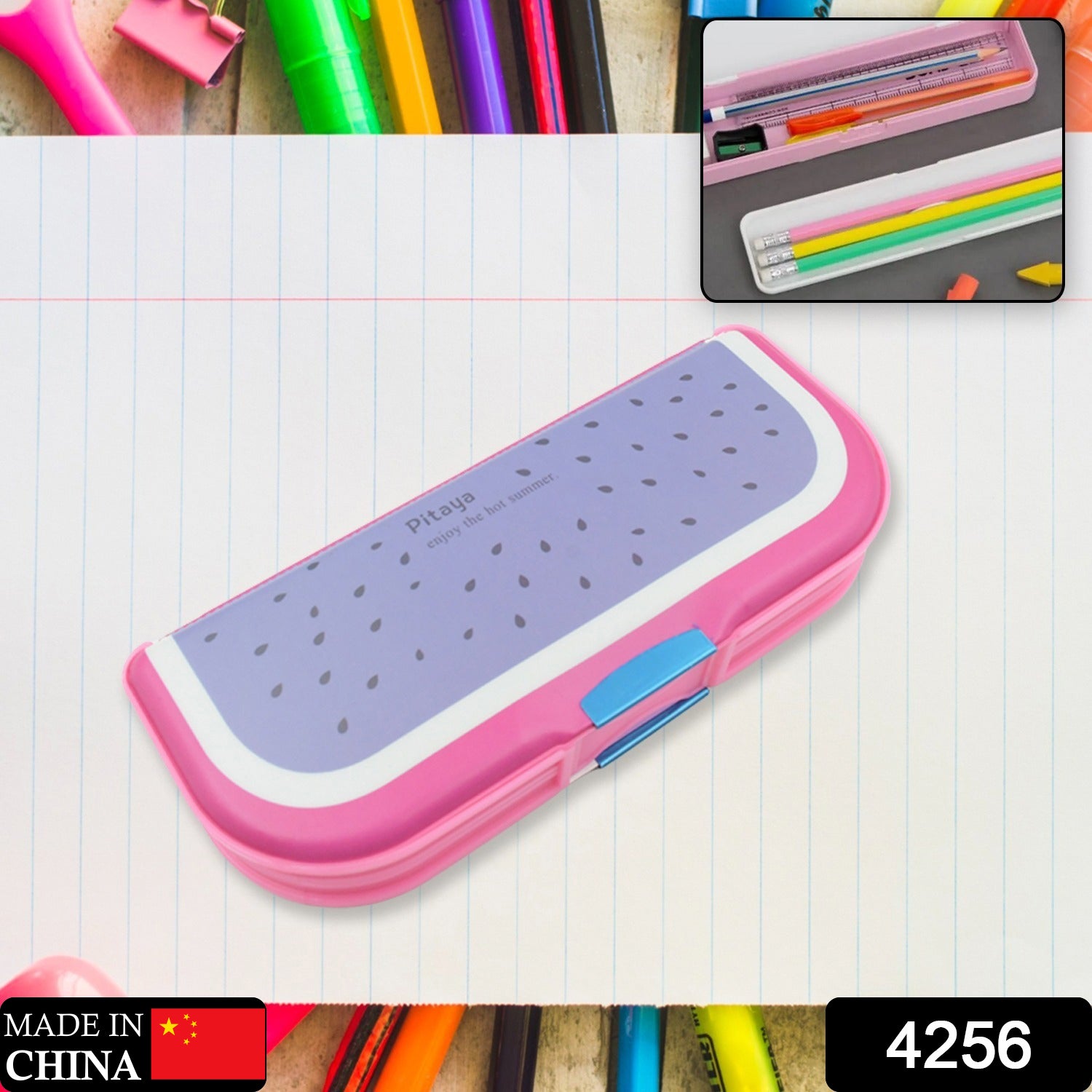 Pencil Box With 2 Compartments