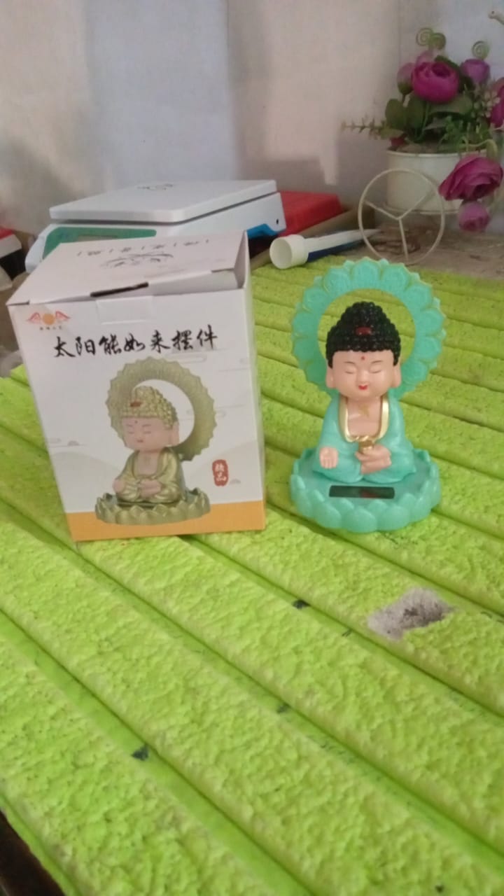 Solar Buddha Statue