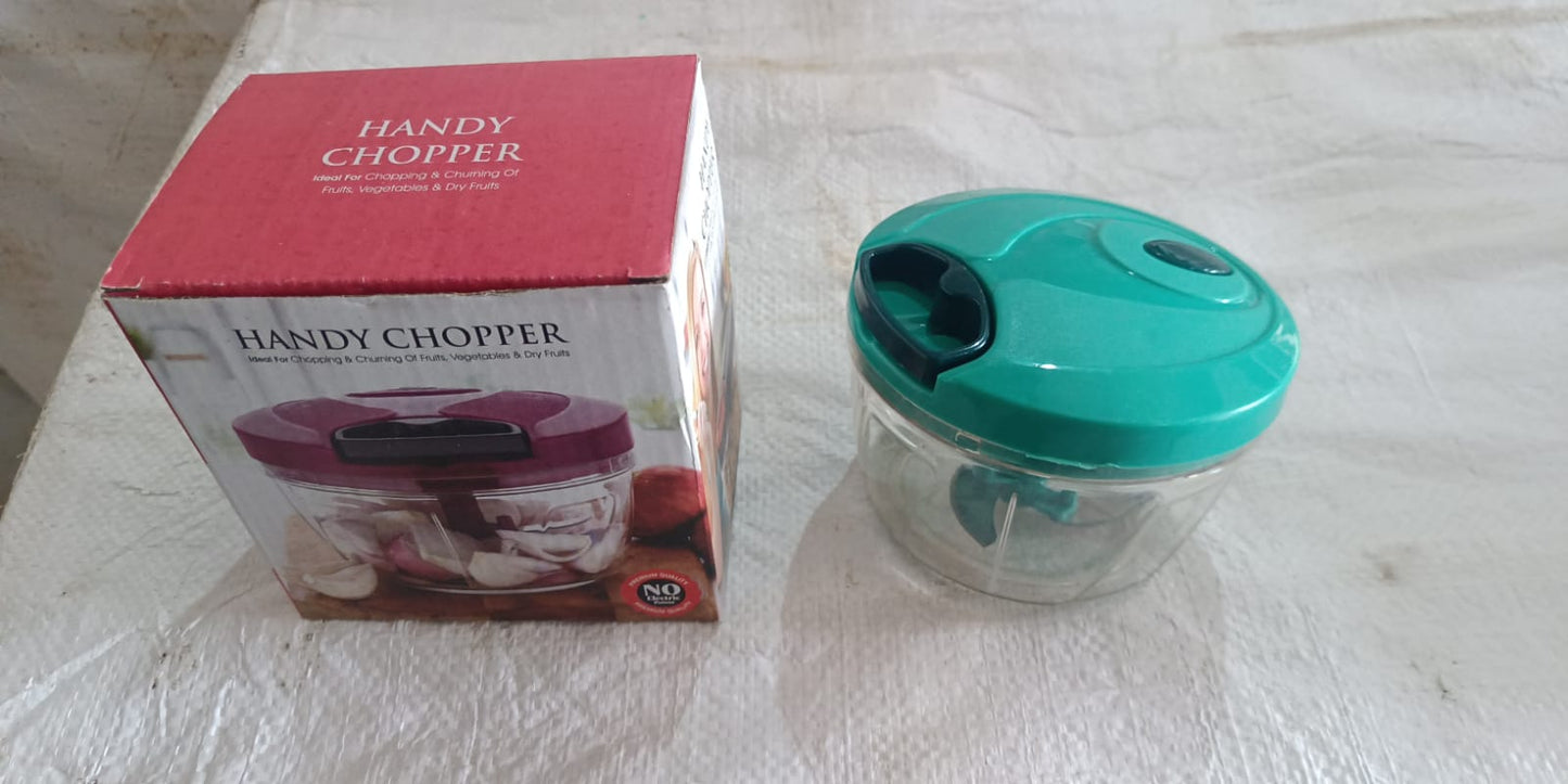 Mini Plastic Vegetable Chopper – 550ml