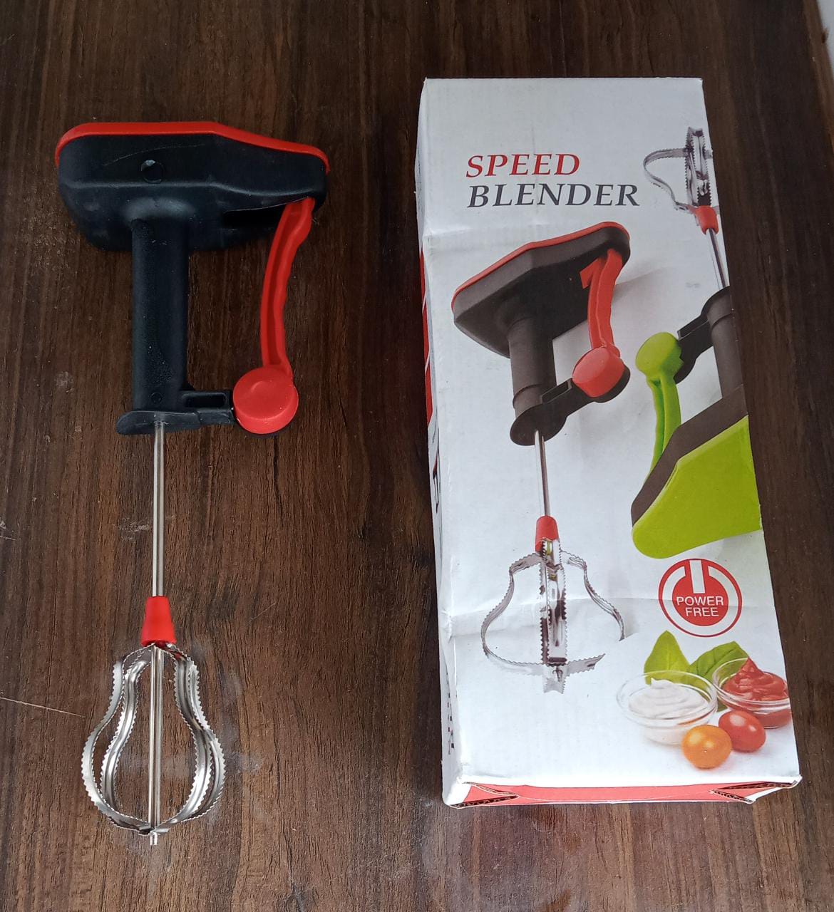 Manual Power-Free Blender