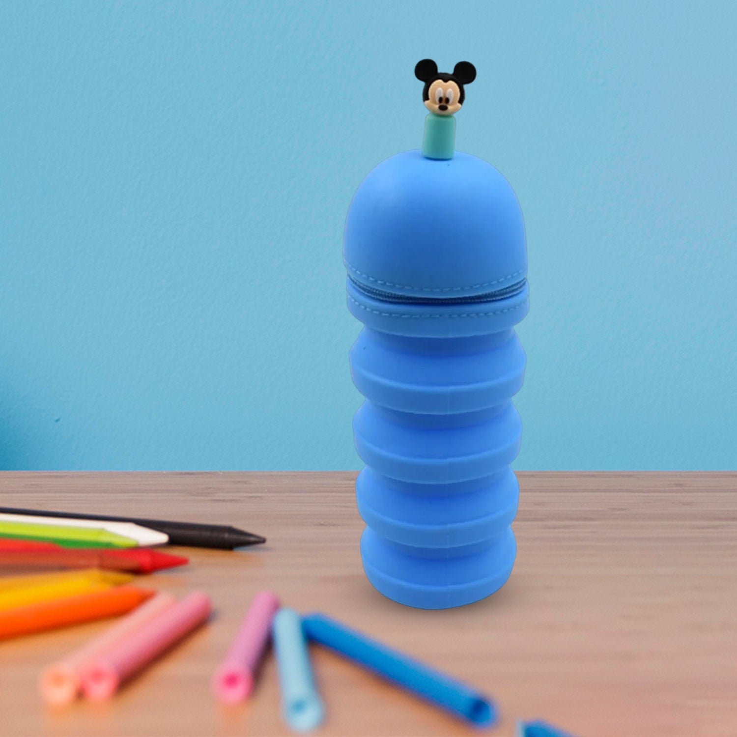 Silicone Expandable Pencil Case