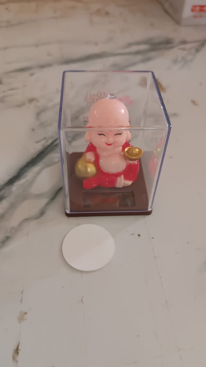 Solar Power Buddha Statue