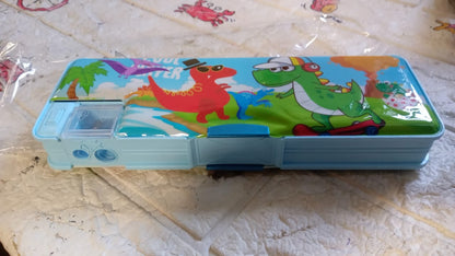 Cartoon Double-Deck Pencil Case