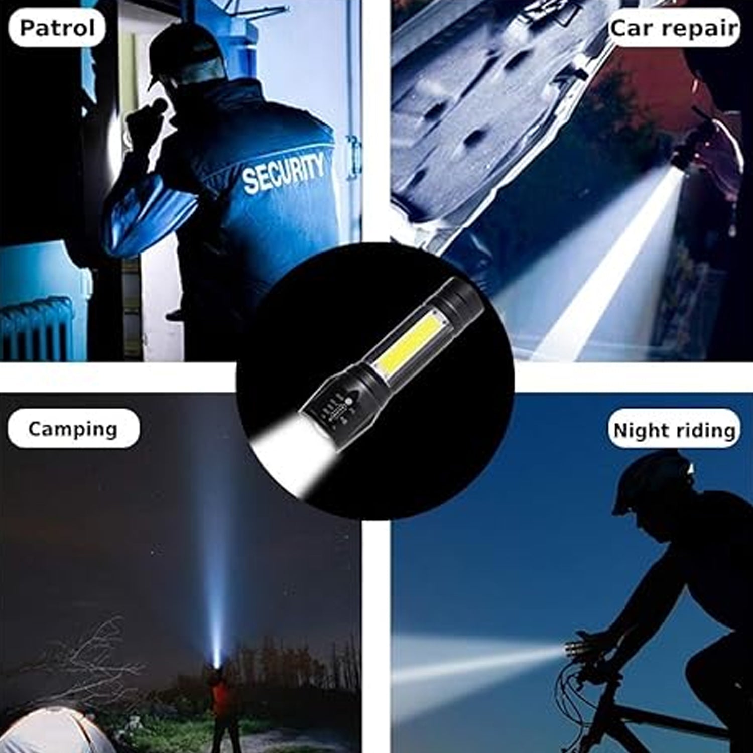 Mini Led Flashlight Rechargeable